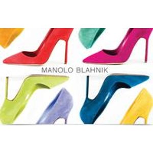  with Manolo Blahnik Shoes Purchase @ Bergdorf Goodman
