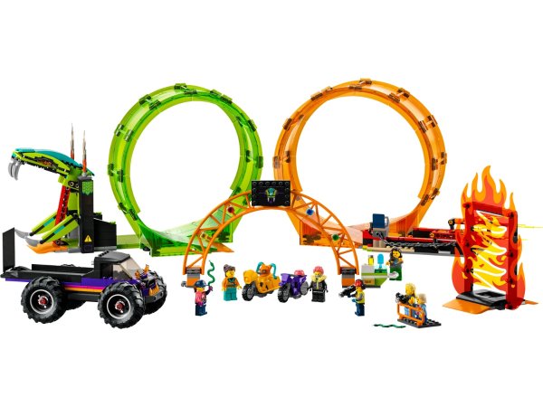 Double Loop Stunt Arena 60339 | City | Buy online at the Official LEGO® Shop US