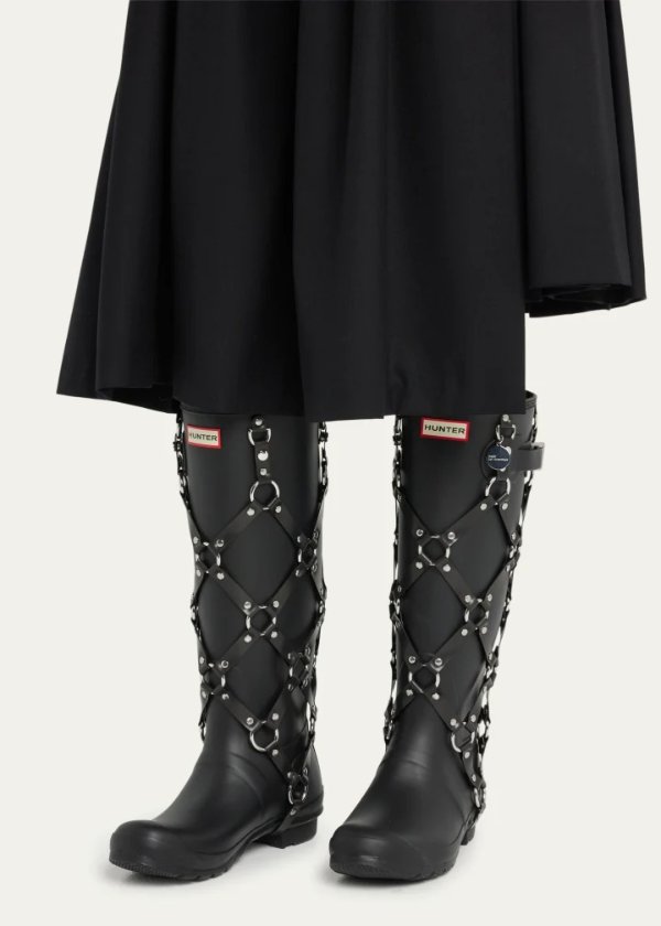 x Hunter Harness Rain Boots