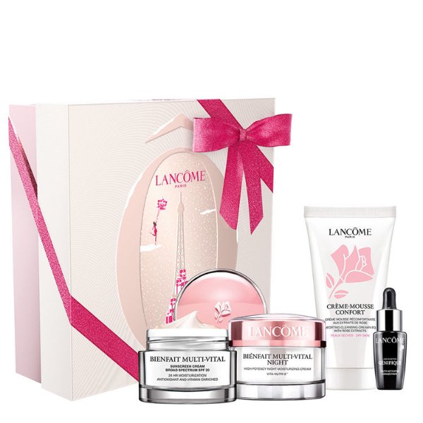 Bienfait Multi-Vital Holiday Set ─ for Dry Skin Types luxury variant by Lancôme USA