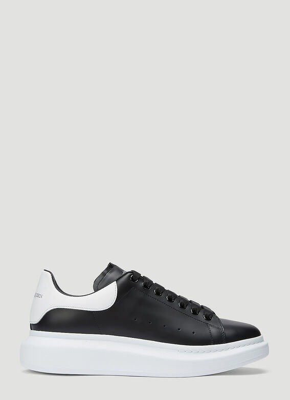 Leather Sneakers in Black