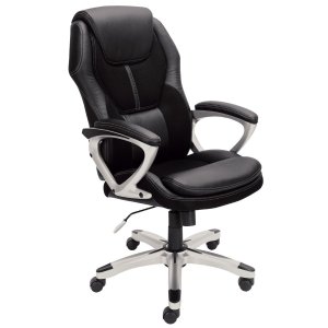 Serta Faux Leather & Mesh Executive Chair