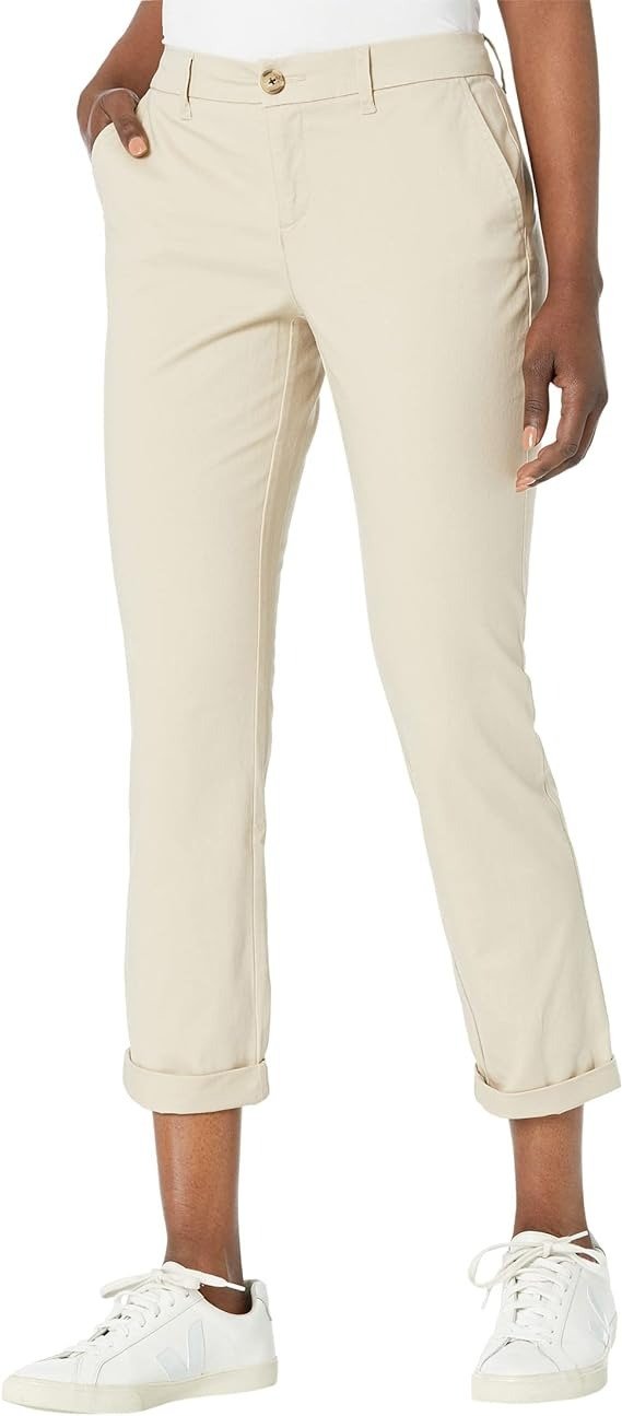 Hampton Chino Lightweight Pants for Women with Relaxed Fit
