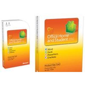 微软办公软件家庭版和学生版2010