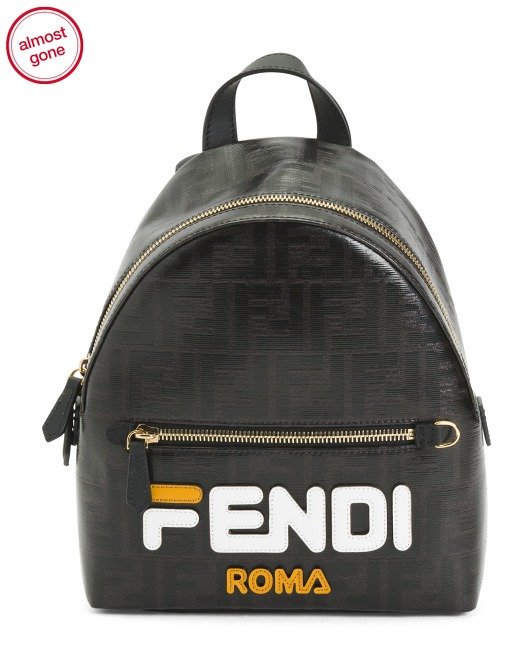 Made In Italy Leather Mania Backpack