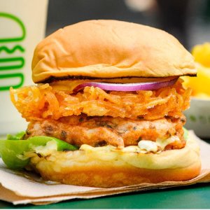 Today Only: Shake Shack Atoburger Shrimp Burger