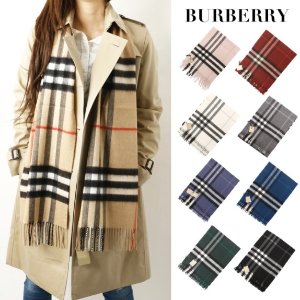 限今天：BURBERRY GIANT ICON 羊绒围巾 多色可选