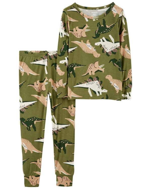 Baby 2-Piece Dinosaur PurelySoft Pajamas