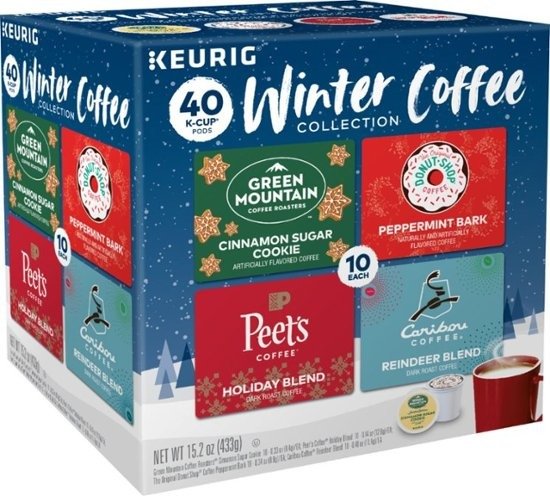- Winter Coffee Collection Variety Pack K-Cup Pods (40-Pack)