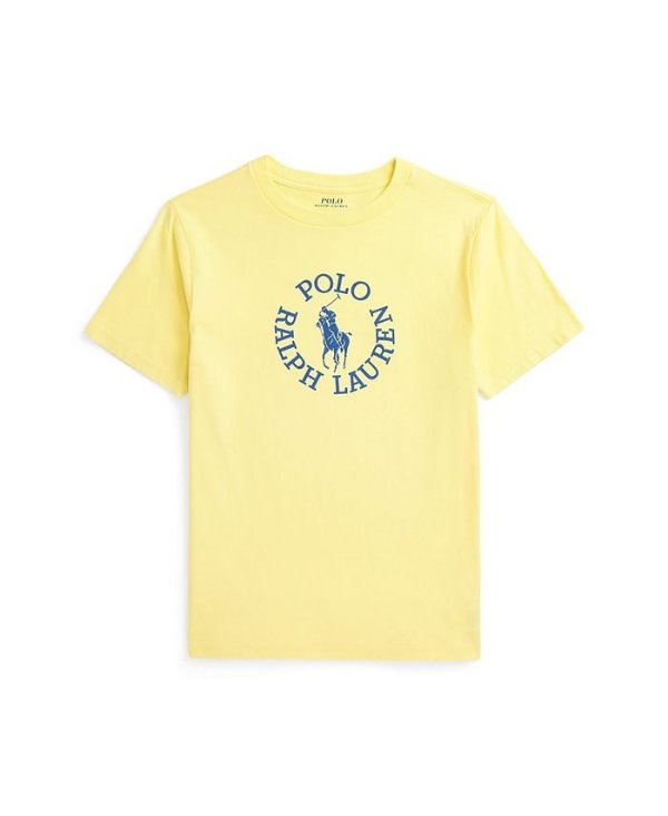 儿童黄色T恤
