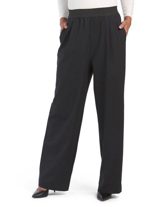 Wide Trousers With Elastic Waist