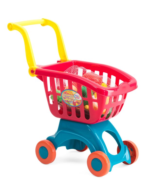 Shopping Cart With Fruit Set