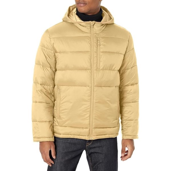 Men's Hooded Nylon Puffer Jacket