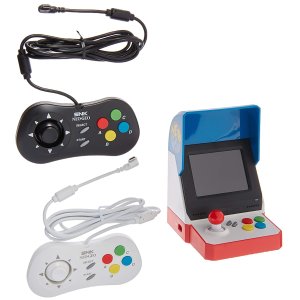 Neogeo Mini Pro Player Pack USA Version - Includes 2 Game Pads (1 Black & 1 White) and HDMI Cable