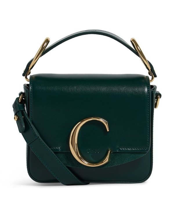 Mini Leather Chloe C Bag