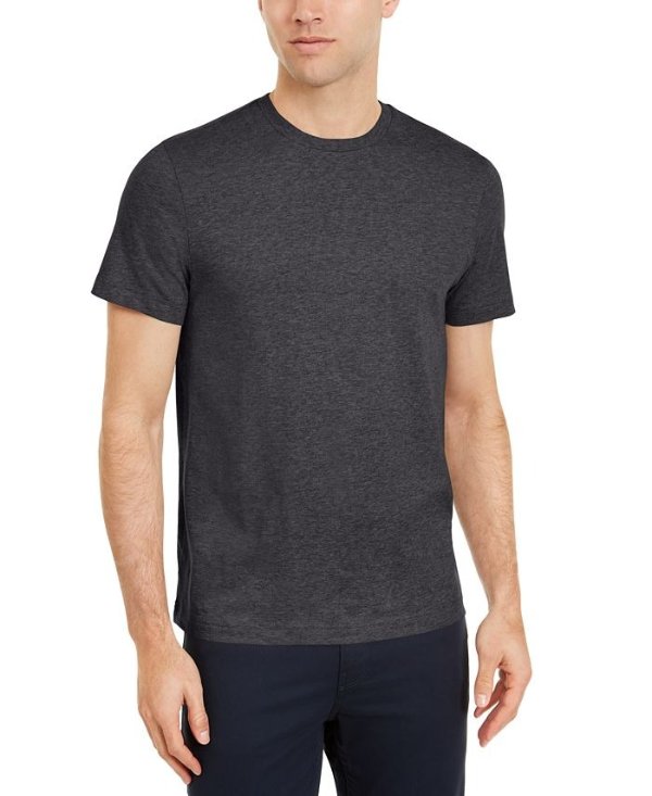 Men's Solid Crewneck T-Shirt, Created for Macy's