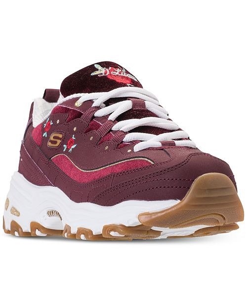 Women's D'Lites - Rose Blooms Walking Sneakers from Finish Line