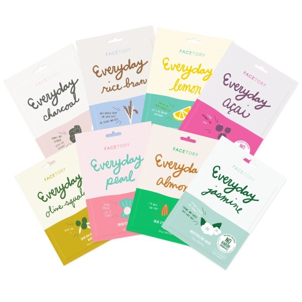 The Everyday Collection Set (8 Sheet Masks)