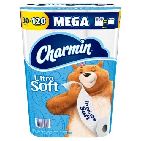 Ultra Soft Toilet Paper Mega Rolls, Bath Tissue (30 rolls, 284 sheets per roll) - Sam's Club
