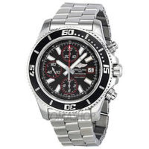 Breitling Superocean Chronograph II Black and Red Abyss Dial Automatic Men's Watch