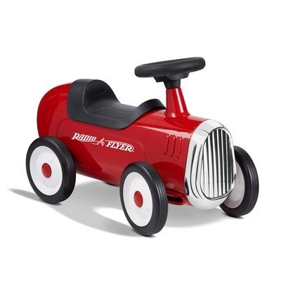 Radio Flyer 608Z Classic Style Design Steel Body Kids Little Red Roaster with Durable Quiet Drive Rubber Tires and Fun Sound Horn