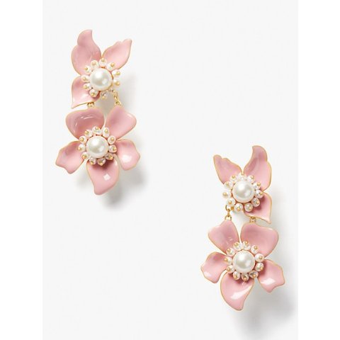 折扣升级:kate spade 首饰专场 不对称珍珠耳钉$13 低至4折 额外6折