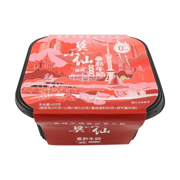 莫小仙 番茄牛腩自热火锅 420g