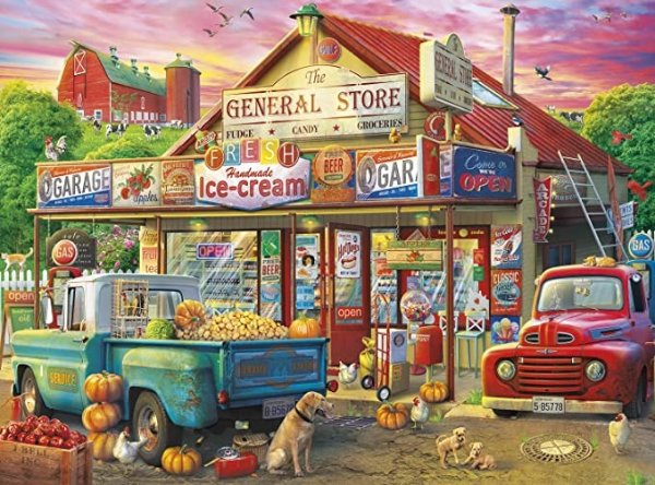 - Country Store - 1000 Piece Jigsaw Puzzle