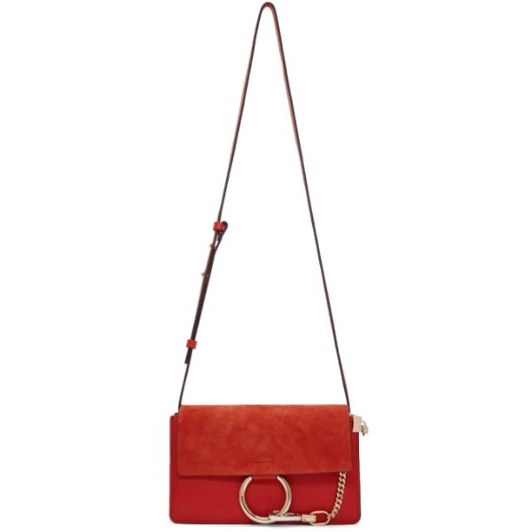 - Red Small Faye Bag