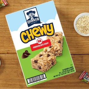 Quaker Chewy 早餐燕麦棒 多种口味 58条装