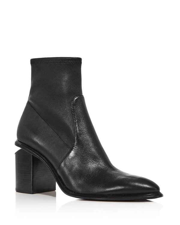 Women's Anna Stretch Leather Booties