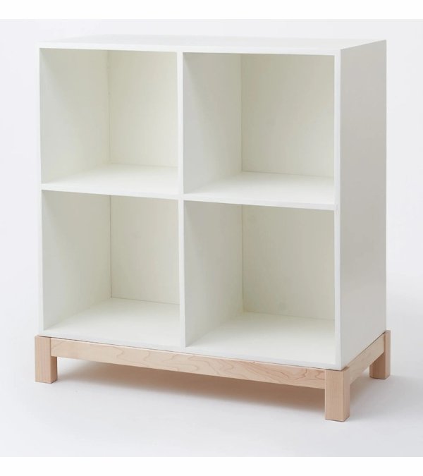 Cubby Bookshelf - White