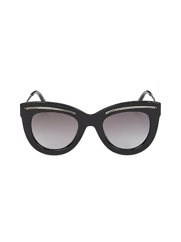 49MM Cat Eye Sunglasses