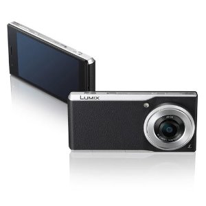 Panasonic Lumix DMC-CM1P 16GB 4K摄录相机手机 (解锁版, 银黑)