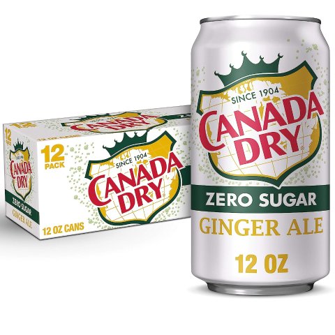 Canada Dry 姜汁汽水12oz 12罐