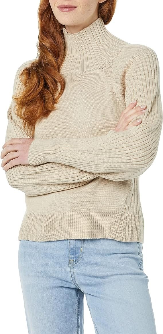 Amazon Essentials Women's Ultra Soft Oversized Cropped Cocoon Sweater (Available in Plus Size) (Previously Daily Ritual)