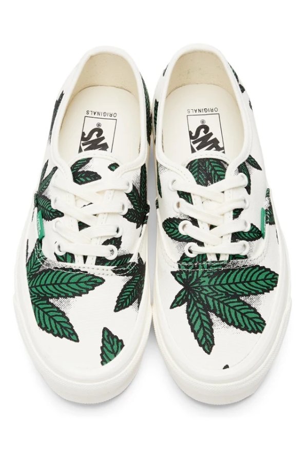 White Sweet Leaf OG Authentic LX Sneakers