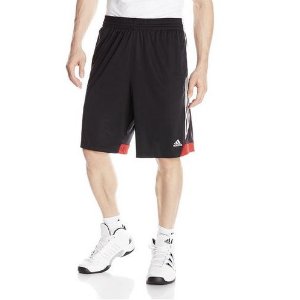 阿迪达斯adidas Performance 3G Speed 男式运动短裤,黑色