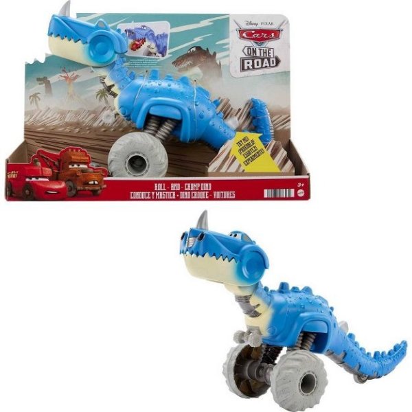 Pixar Cars On the Road Roll-and-Chomp Dino Vehicle