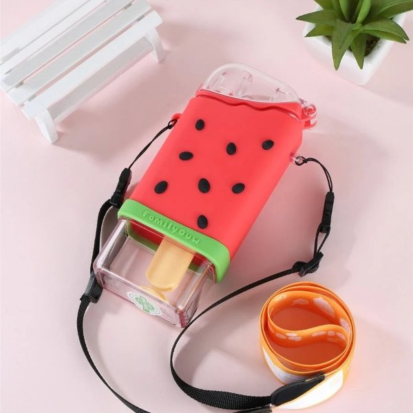 Watermelon Design Straw Cup