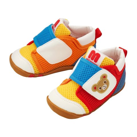 MIKI HOUSEDouble Russell First Walker Shoes - Energy Blast