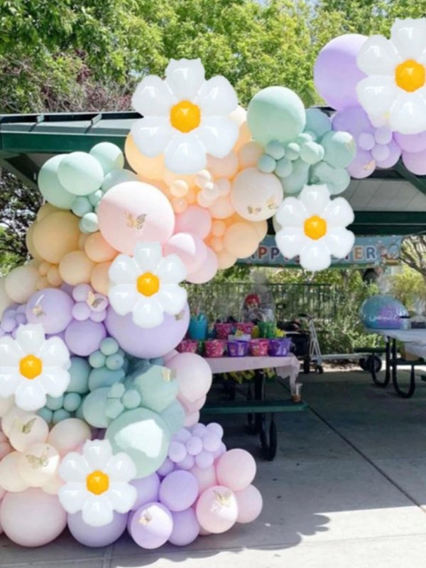 141pcs/set Party Decorative Balloon Arch Kit, Colorful Balloon Garland For Party
