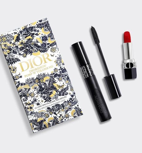 Diorshow Pump 'N' Volume Set Makeup set - mascara & lipstick