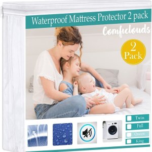 Kmall Queen Mattress Protector 2 Pack