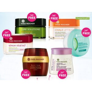 with any order @ Yves Rocher