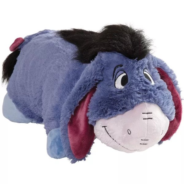 16&#34; Disney Winnie the Pooh Eeyore Blue Pillow Pet - Pillow Pets