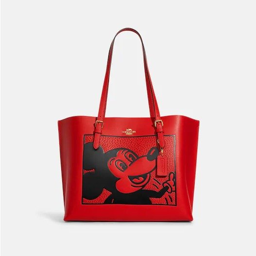 Disney Mickey Mouse X Keith Haring Mollie 托特包