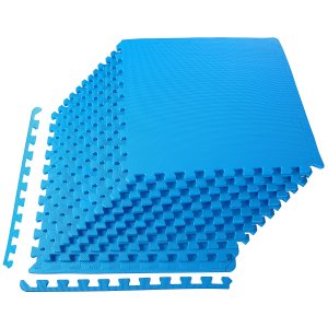 BalanceFrom Puzzle Exercise Mat with EVA Foam 48 Square Feet