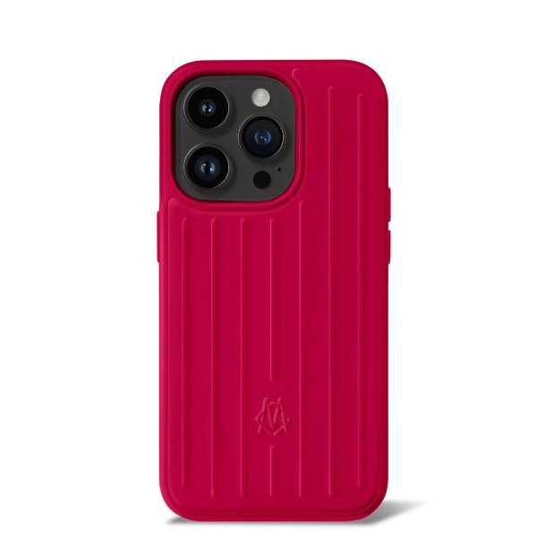 Raspberry Pink Case for iPhone 14 Pro | RIMOWA