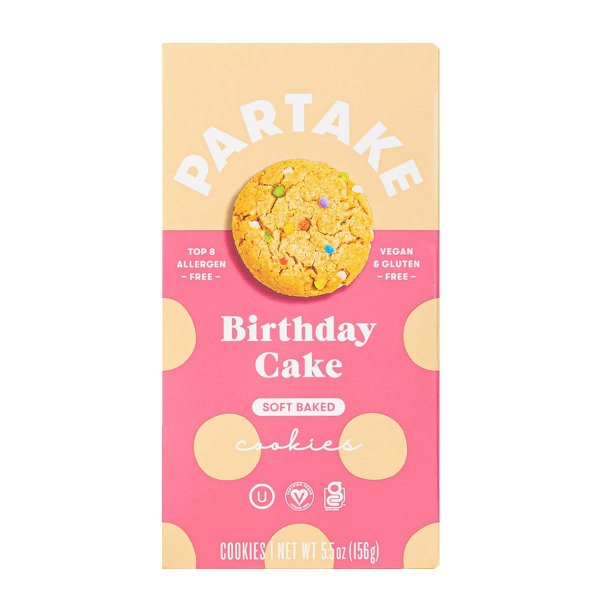 生日蛋糕口味烤软饼干